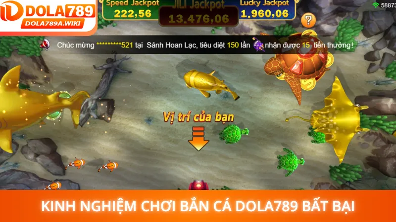 Kinh nghiệm chơi bắn cá Dola789 bất bại