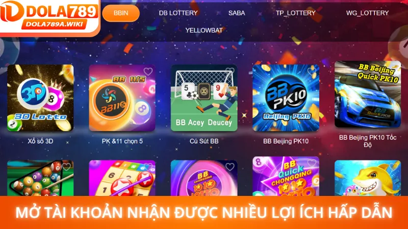 Mở tài khoản nhận được nhiều lợi ích hấp dẫn