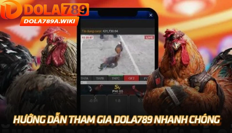 Hướng dẫn tham gia Dola789 đơn giản và nhanh chóng